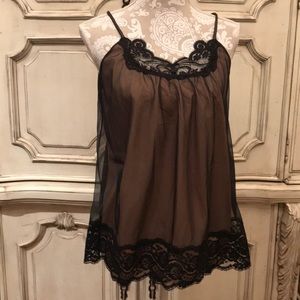 🎁BABY DOLL NIGHTY❤️MATCHING BIKINI PANTIE VTG LIKE NEW SM PETITE “1950-1960’s